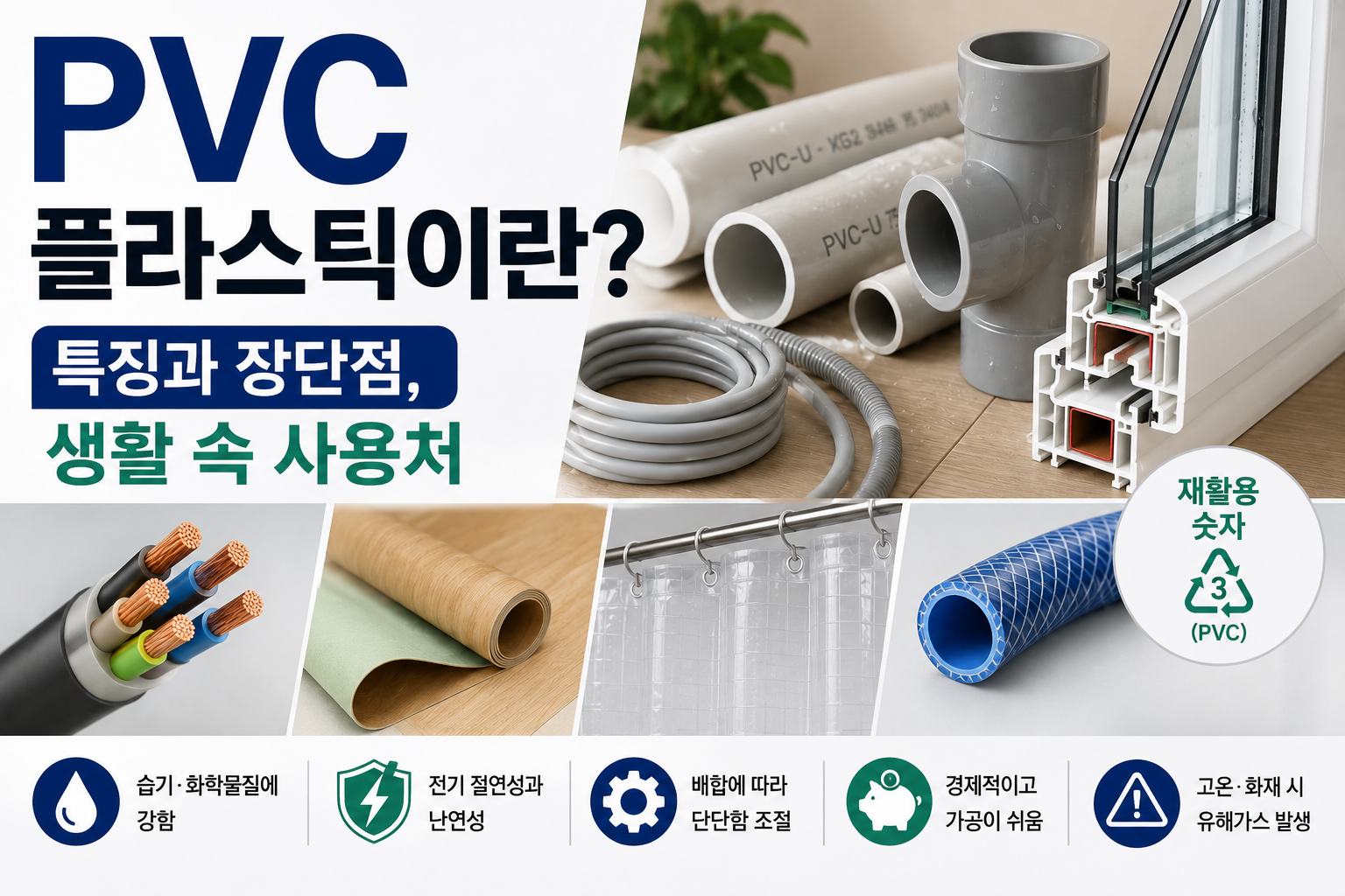 PP, PE, PET 플라스틱 차이와 용도 총정리